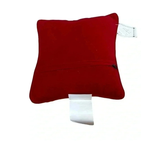 Nutcracker Needlepoint Small Decorative Pillow - Picture 2 of 4